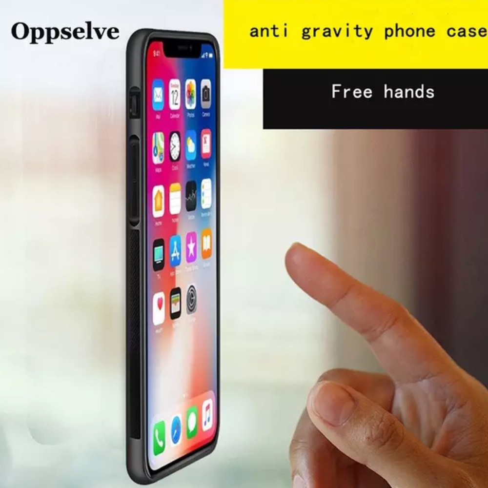 NWT iPhone 11 Pro Anti Gravity Phone Case TPU Magical Nano Suction Adsorbed Case